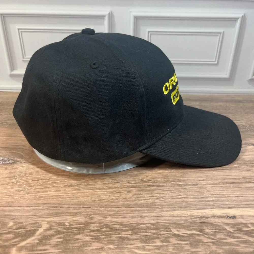 Vintage Y2K Pacific Headwear Oregon Football Cap Adjustable Black Yellow 101C